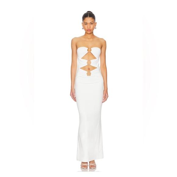 Luciana maxi dress - white - Picture 1 of 6